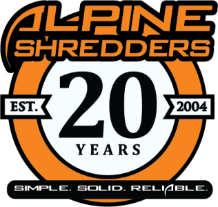 Alpine Shredders 20th Anniversary Logo