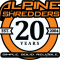 Alpine Shredders 20th Anniversary Logo